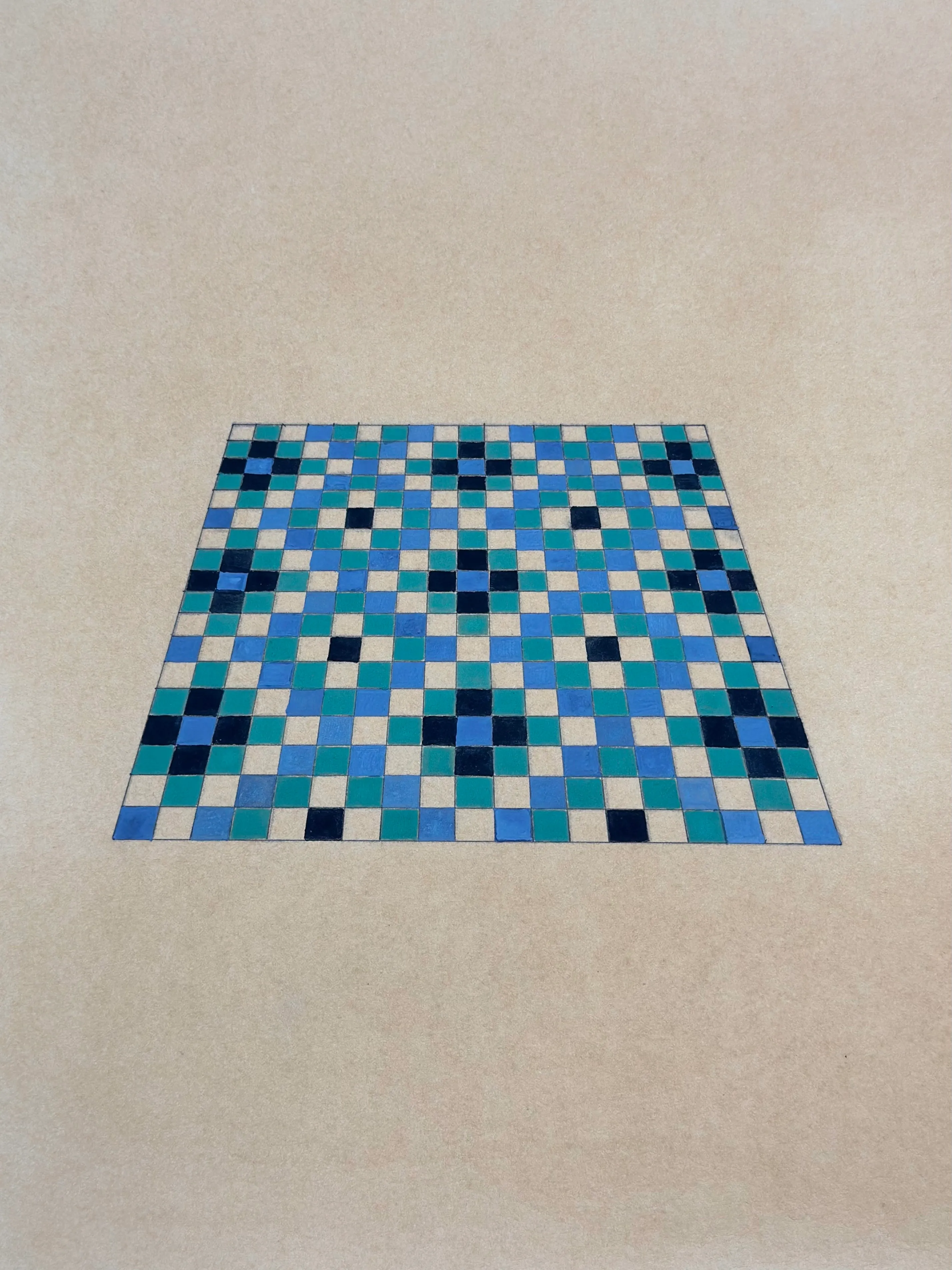 Grid Drawing - Artwork 6