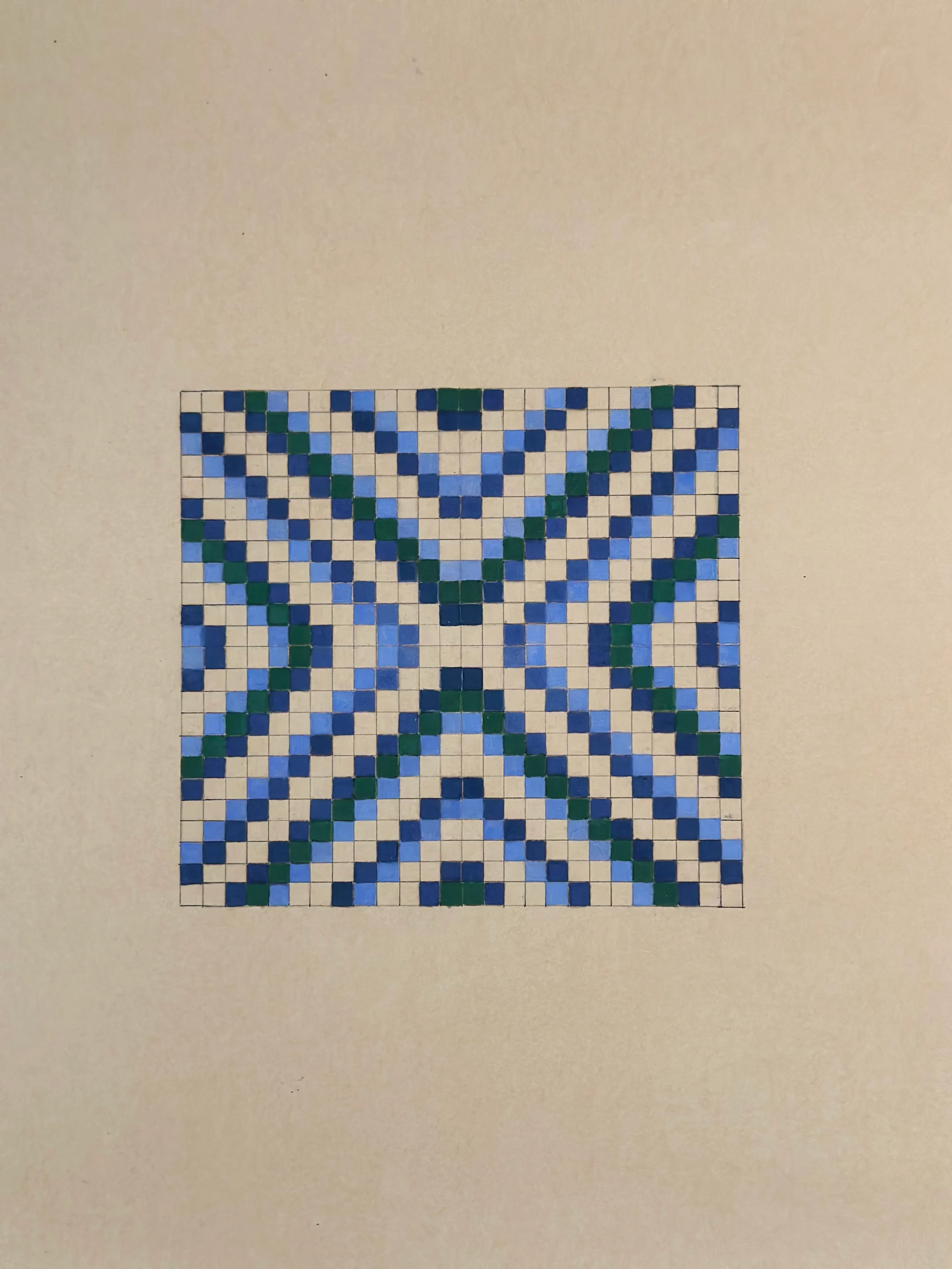 Grid Drawing - Artwork 7