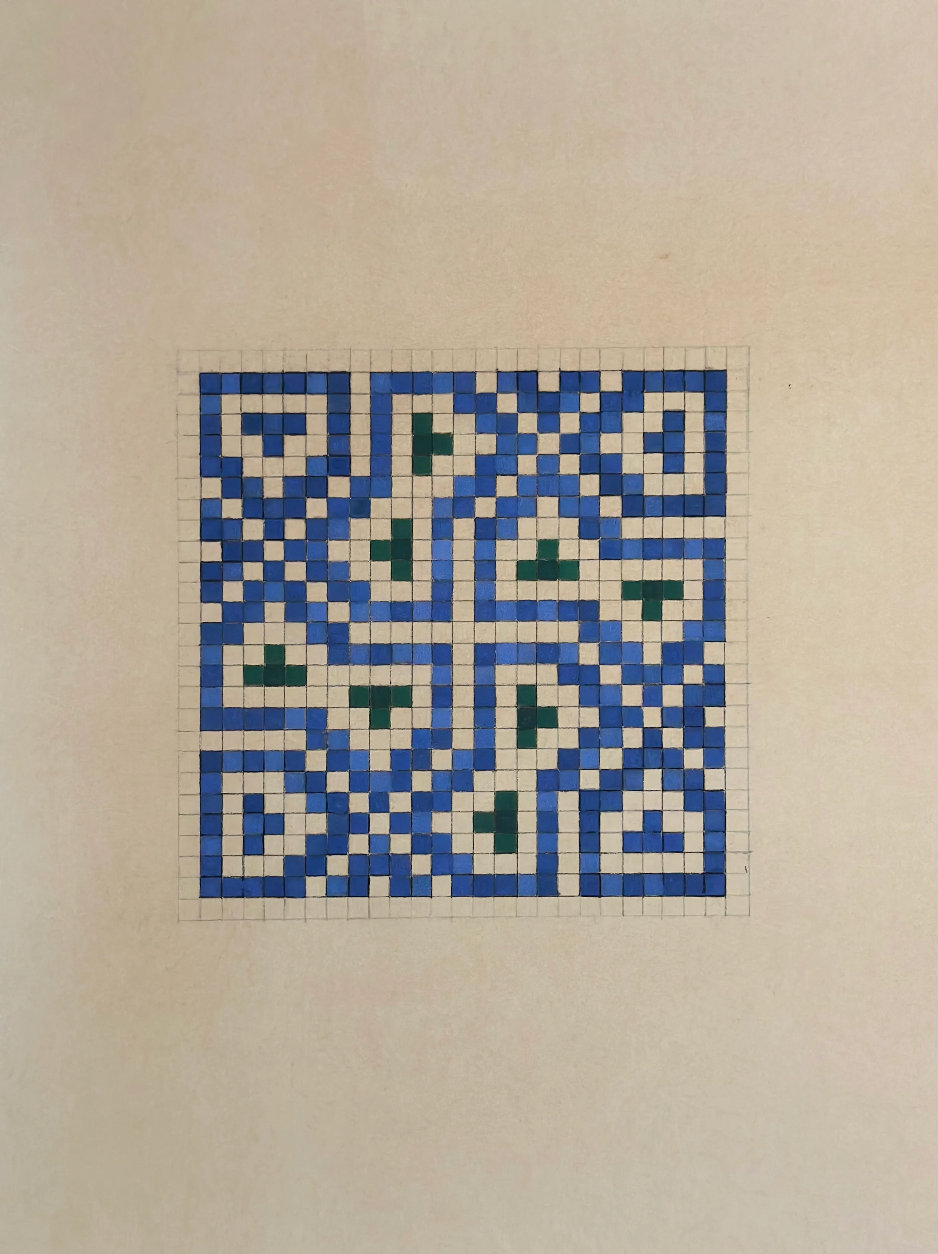 Grid Drawing - Artwork 8